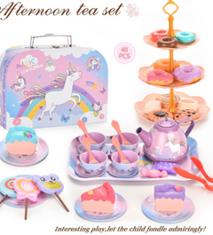 Play House Simulation Dessert & Tea Toy Set