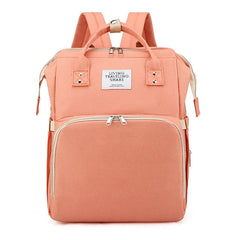All-in-One Convertible Diaper Bag Backpack with Integrated Sleep Pod