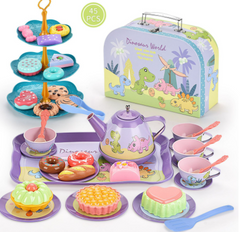 Play House Simulation Dessert & Tea Toy Set