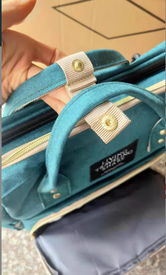 All-in-One Convertible Diaper Bag Backpack with Integrated Sleep Pod