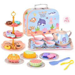 Play House Simulation Dessert & Tea Toy Set