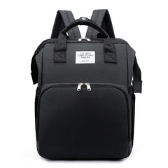 All-in-One Convertible Diaper Bag Backpack with Integrated Sleep Pod